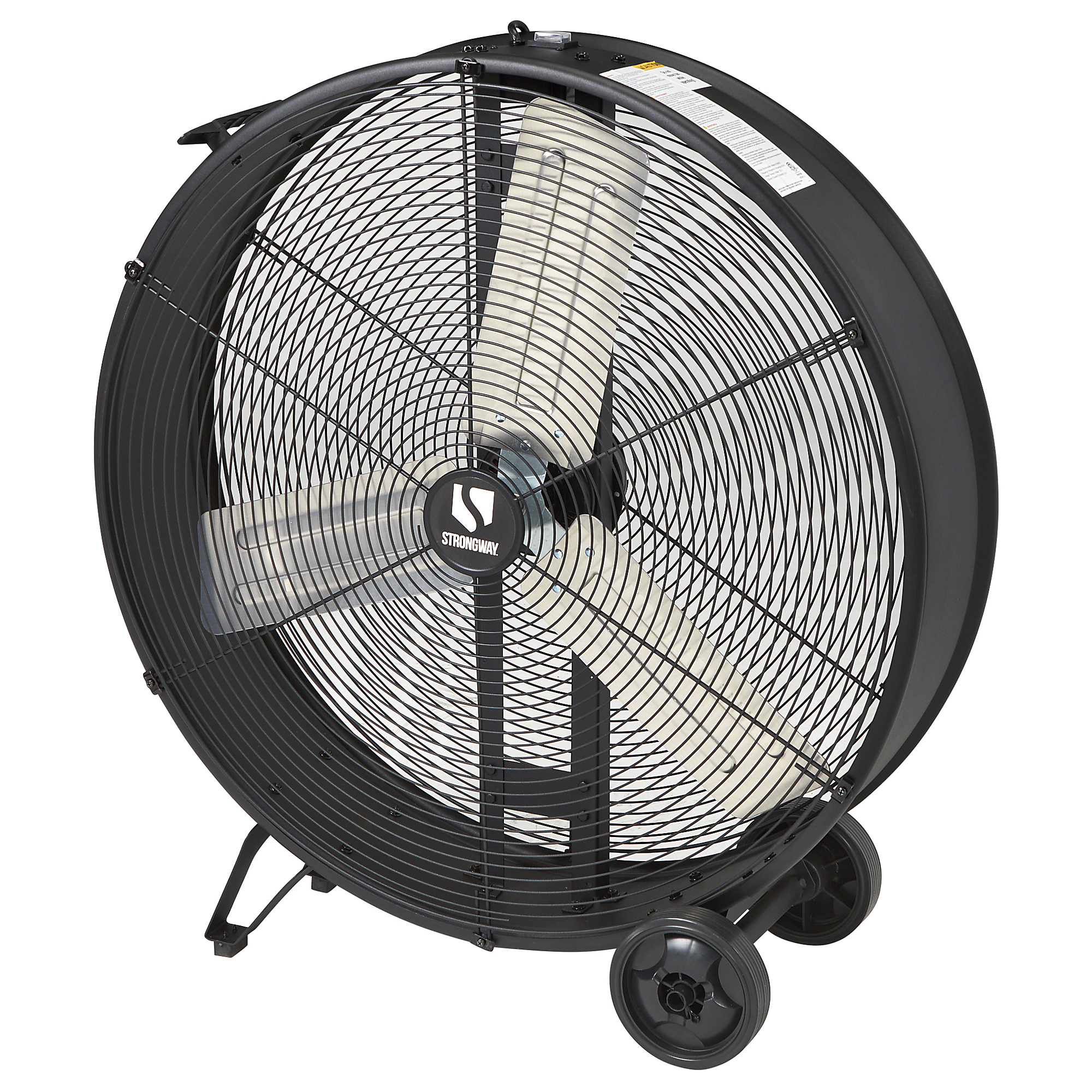 Strongway 30in. Direct Drive Drum Fan, 8000 CFM, .33 HP, 2 Speeds